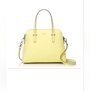 Like new bright yellow spring Kate Spade satchel